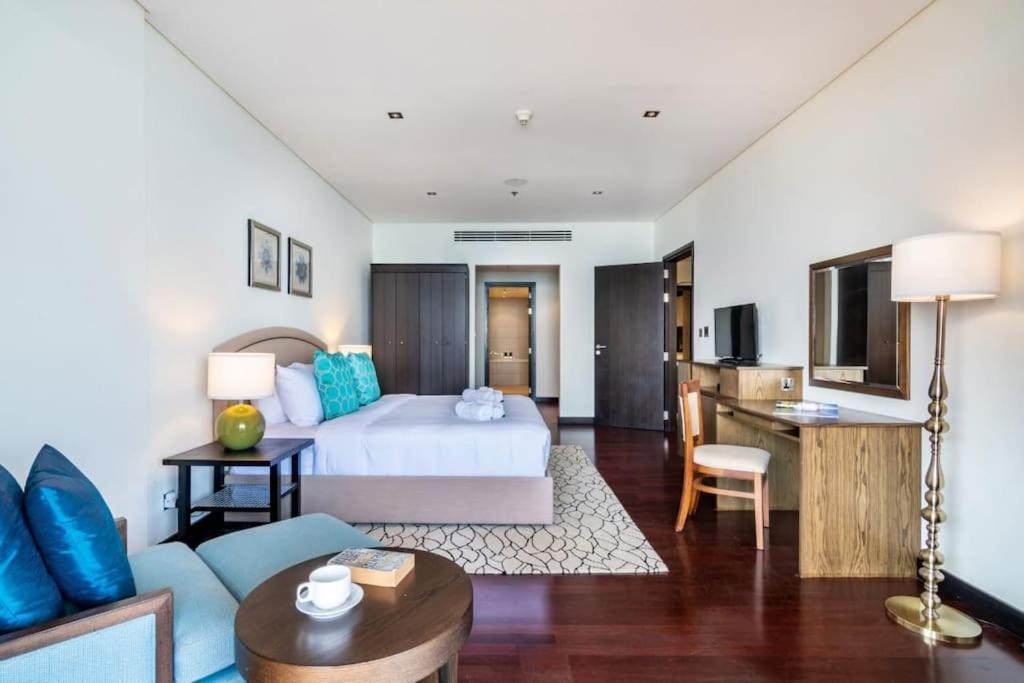 Marvelous Private Beach Apartment In Palm Dubai Within Anantara 5 Star Resort Exterior foto