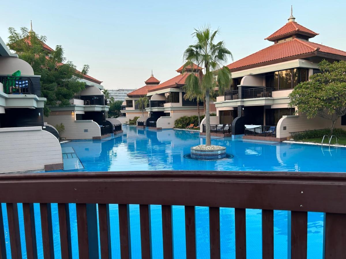 Marvelous Private Beach Apartment In Palm Dubai Within Anantara 5 Star Resort Exterior foto